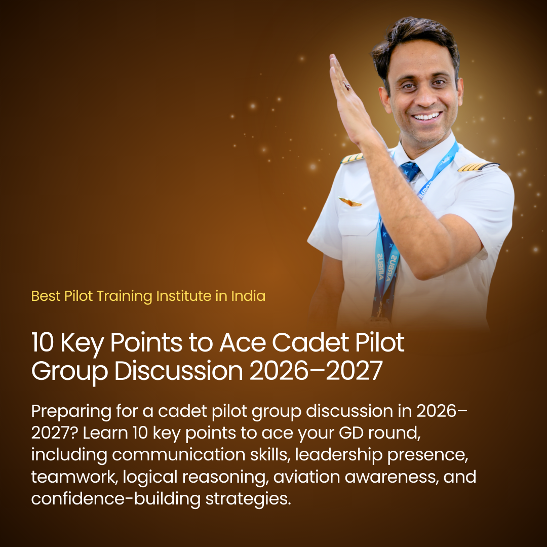 10 Key Points to Ace Cadet Pilot Group Discussion 2026–2027